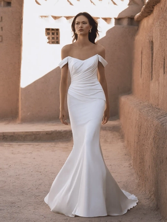 Blue by Enzoani Style #Thu #1 frontface vertical thumbnail