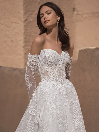 Blue by Enzoani Style #Tia #3 frontface vertical cropped thumbnail