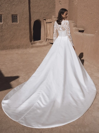 Blue by Enzoani Style #Tinsley #3 backface vertical thumbnail