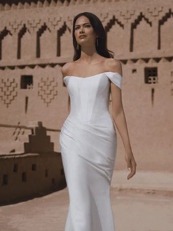Blue by Enzoani Style #Tova #5 frontface vertical cropped thumbnail