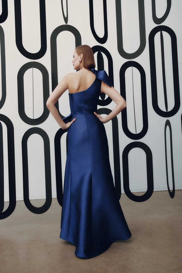 blue dress for baby girl Stormy Mother of The Bride Dresses Long V-Neck Embellished Waist Chiffon Mother of The Bride Dress