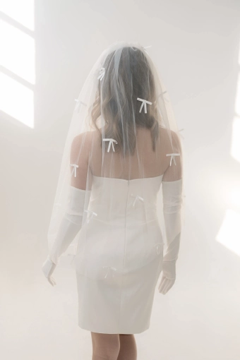 Heirloom Bridal Bardot #2 backface vertical thumbnail