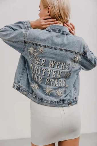 Heirloom Bridal Destiny Denim Jacket #2 default backface vertical thumbnail