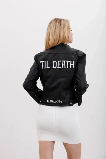 Heirloom Bridal Modern Till Death Jacket #2 default backface vertical thumbnail