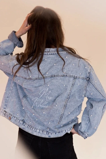 Heirloom Bridal Pearls All Over Jacket #0 vertical thumbnail