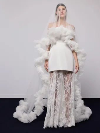 Pronovias Grant Skirt #2 vertical thumbnail