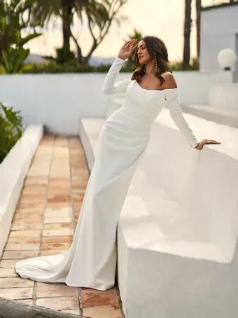 Moonlight Bridal T153 #0 default frontface vertical thumbnail