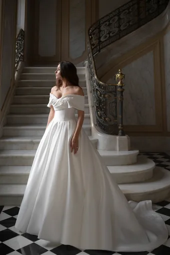 Allure Bridals: Abella Collection Style #E566 #0 default frontface vertical thumbnail