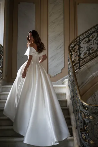 Allure Bridals: Abella Collection Style #E566 #7 backface vertical thumbnail