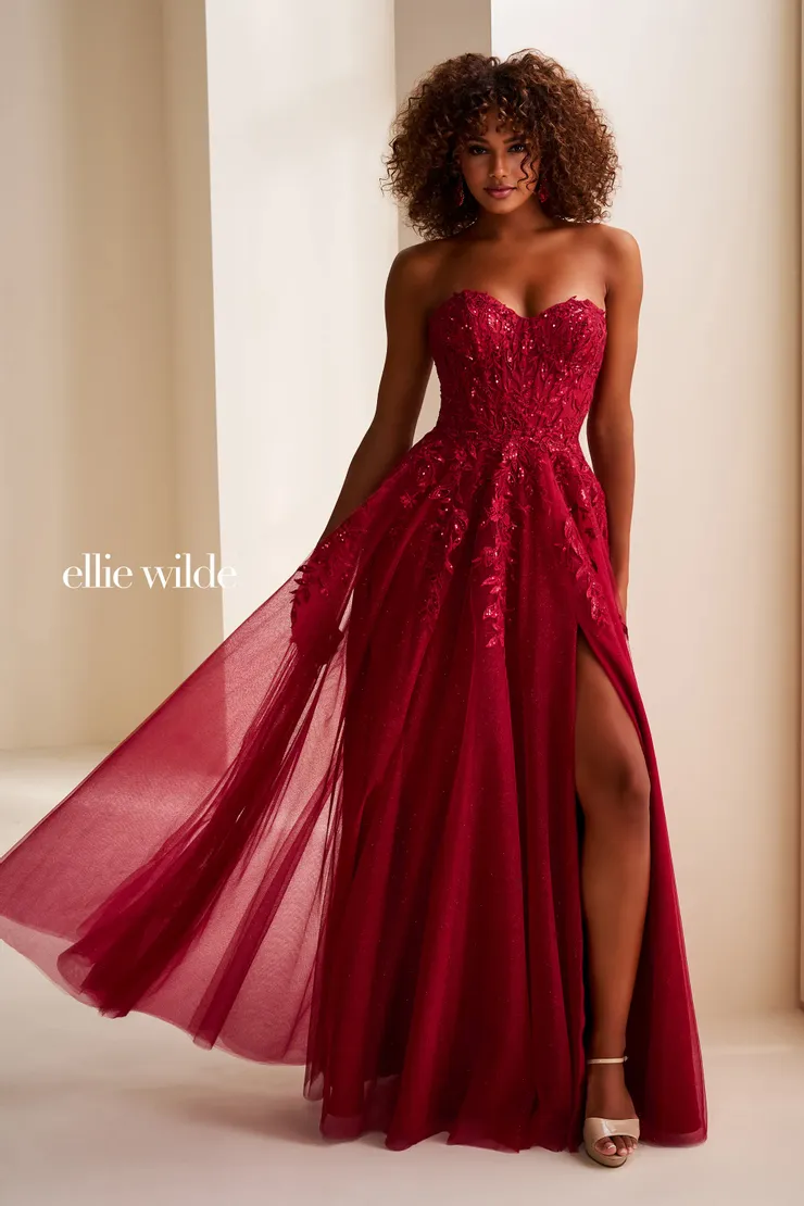 Ellie Wilde Style #EW37208 #1 frontface vertical picture
