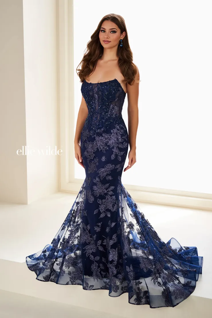 EW37083 #0 default Navy Blue frontface vertical picture