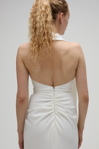 Nouvelle Amsale Style R487P #5 backface vertical cropped thumbnail
