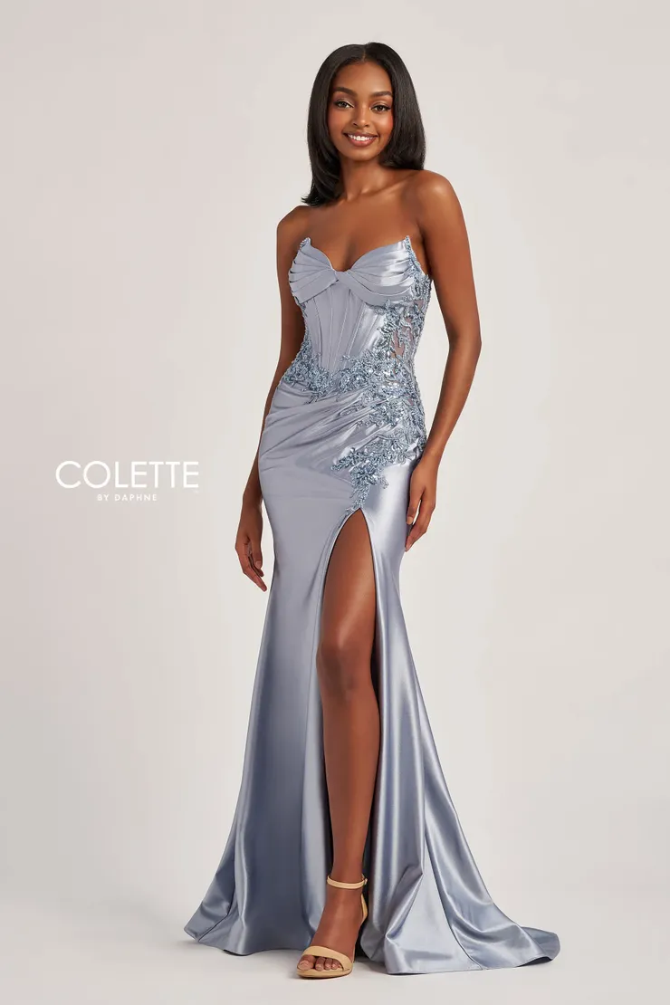 Style CL6004 Colette by Daphne #3 Cloud Blue frontface vertical picture