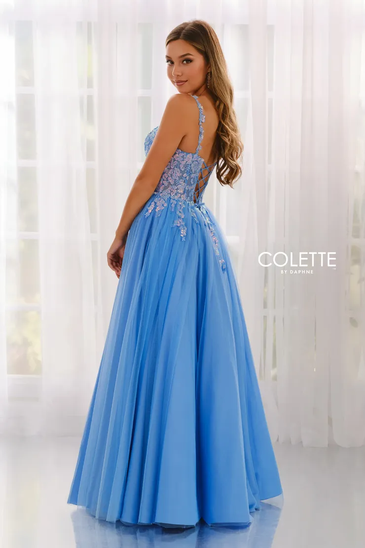 Style CL6013 Colette by Daphne #2 default Bluebell backface vertical picture