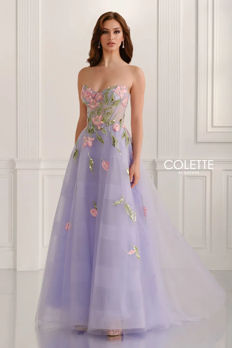 Style CL6103 Colette by Daphne #0 default Lilac/Multi frontface vertical picture