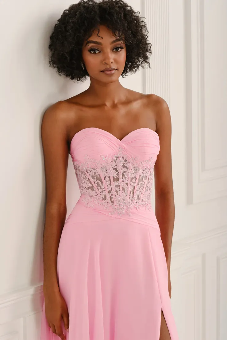 Style CL6115 Colette by Daphne #8 Pink frontface vertical cropped picture