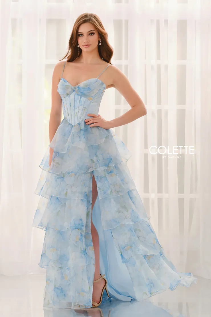 Style CL6123 Colette by Daphne #0 default Blue frontface vertical picture