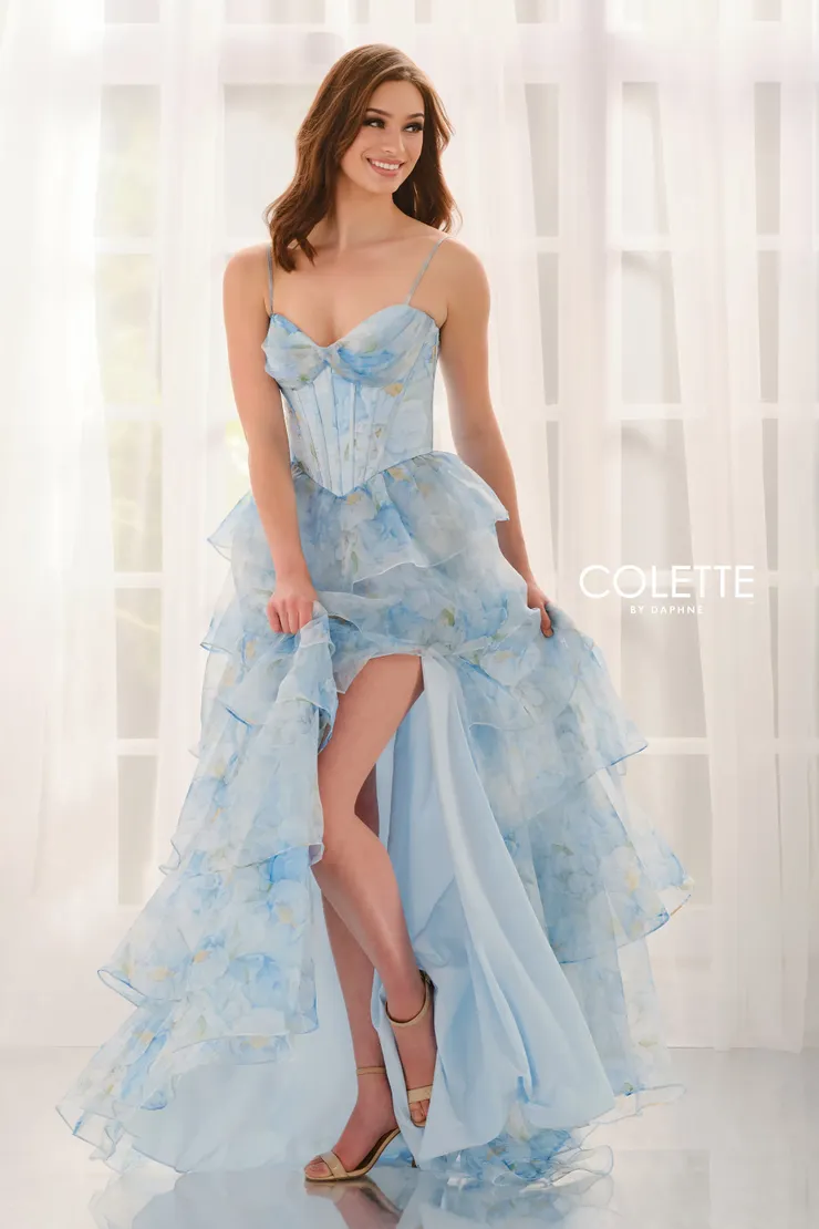 Style CL6123 Colette by Daphne #5 Blue frontface vertical picture