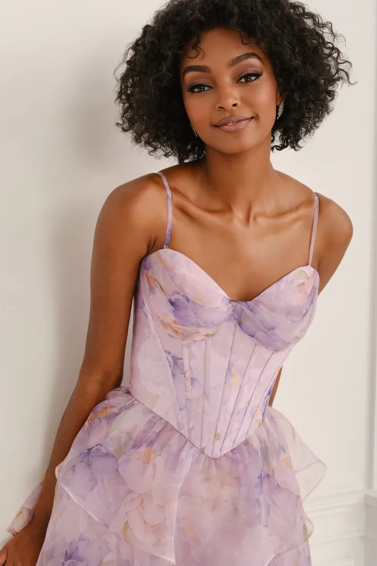 Style CL6123 Colette by Daphne #7 Lilac frontface vertical cropped picture