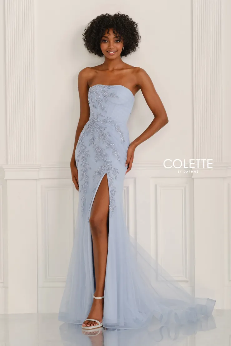 Style CL6125 Colette by Daphne #5 Light Blue frontface vertical picture