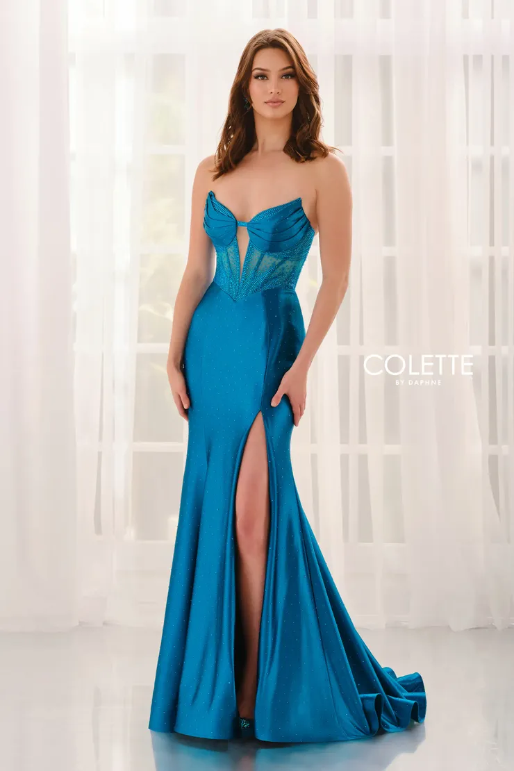 Style CL6129 Colette by Daphne #3 Peacock frontface vertical picture