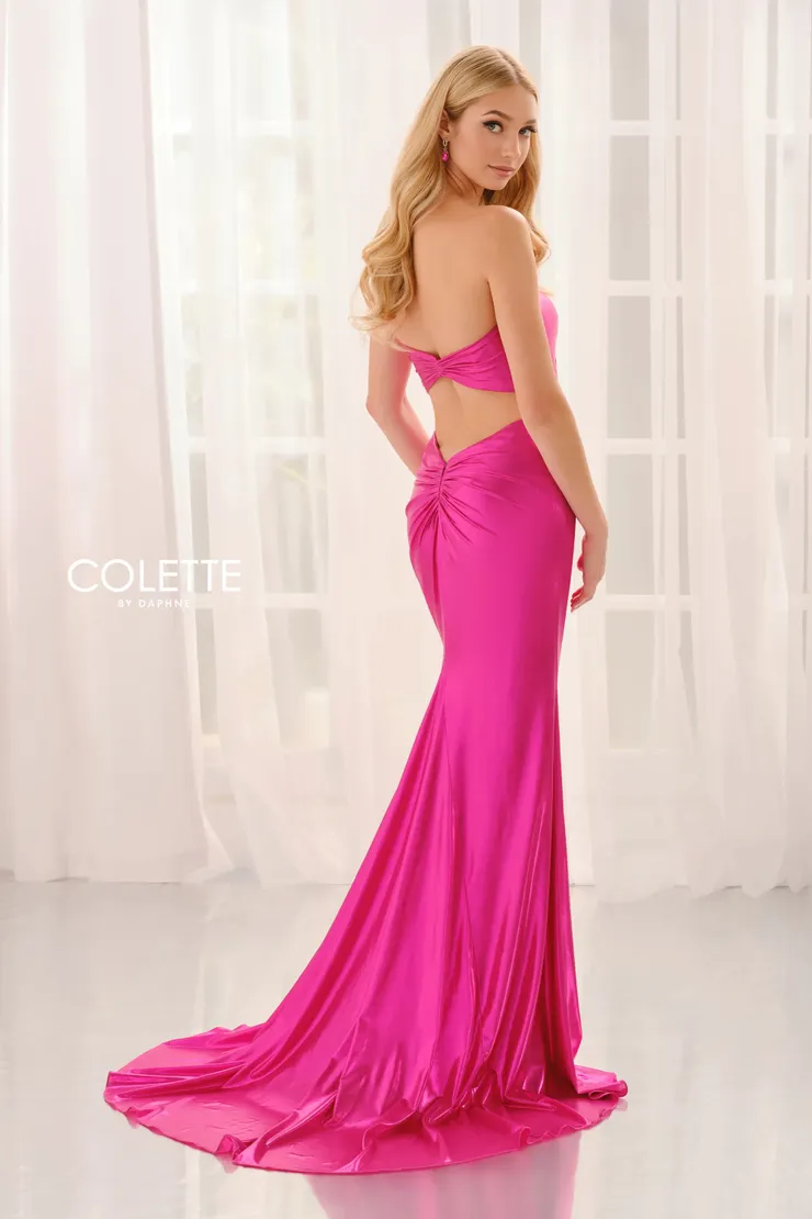 Style CL6139 Colette by Daphne #2 default Fuchsia backface vertical picture
