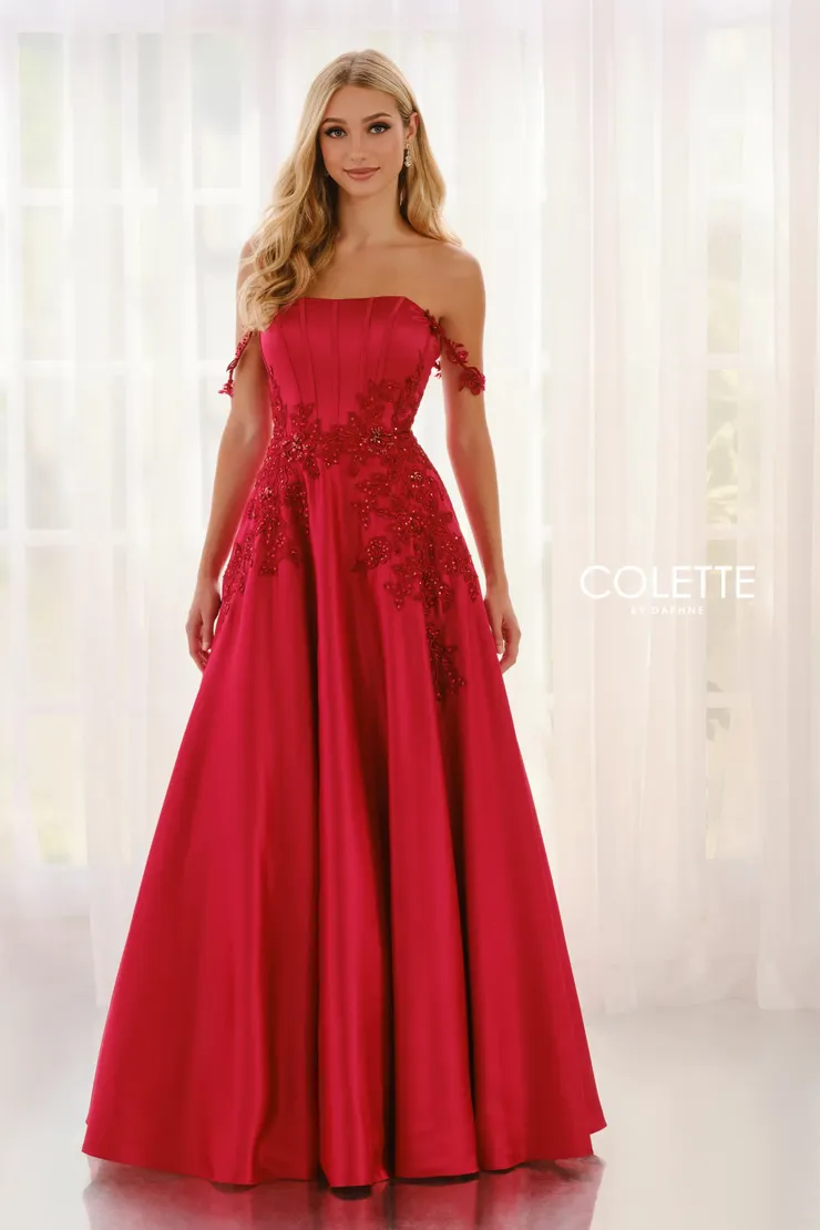 Style CL6151 Colette by Daphne #0 default Scarlet frontface vertical picture