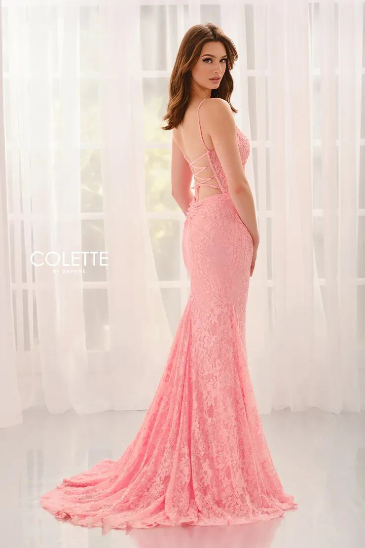 Style CL6155 Colette by Daphne #2 default Coral Pink backface vertical picture