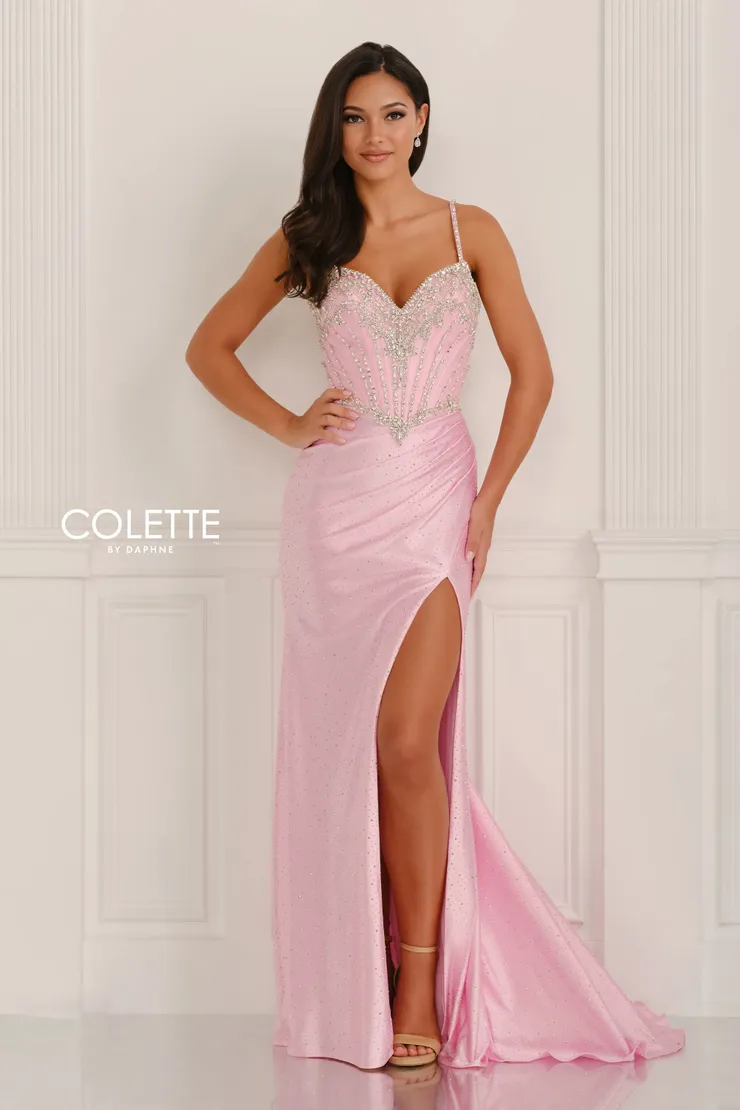 Style CL6173 Colette by Daphne #3 Pink frontface vertical picture
