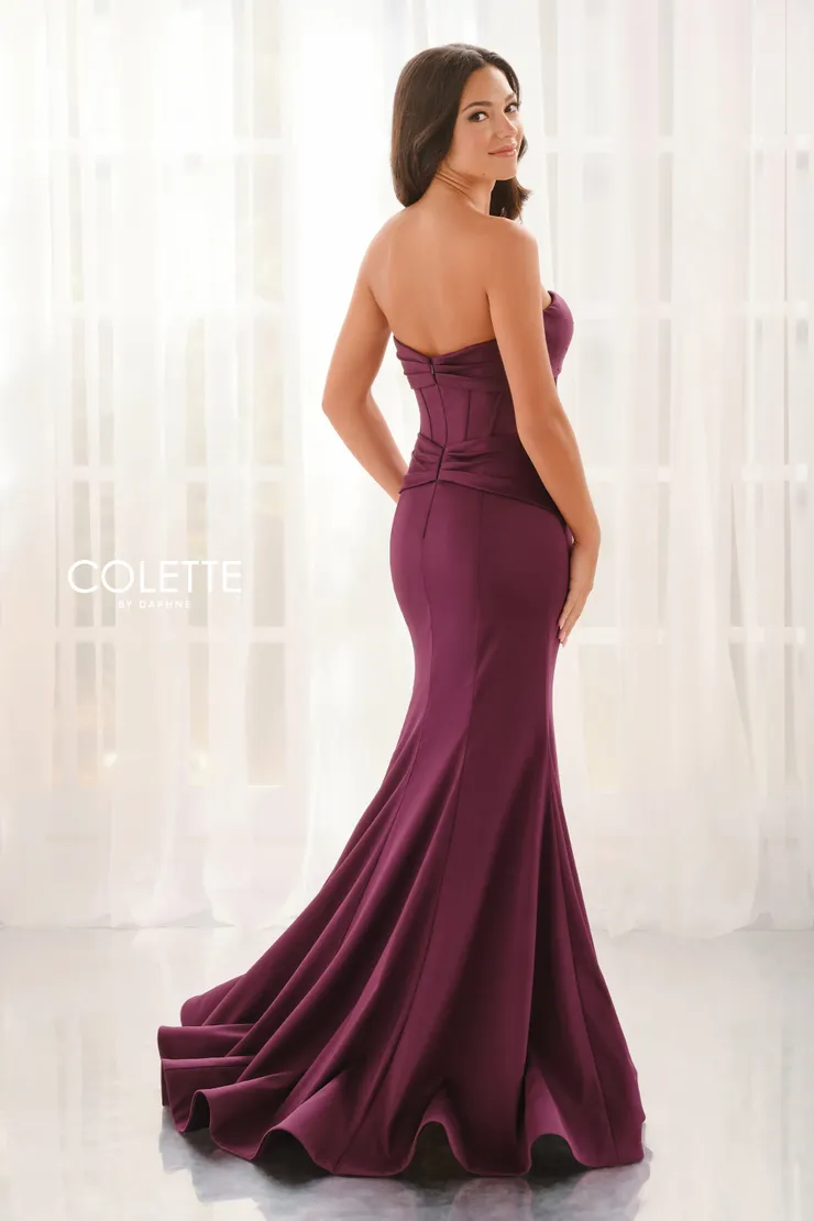Style CL6187 Colette by Daphne #2 default Plum backface vertical picture