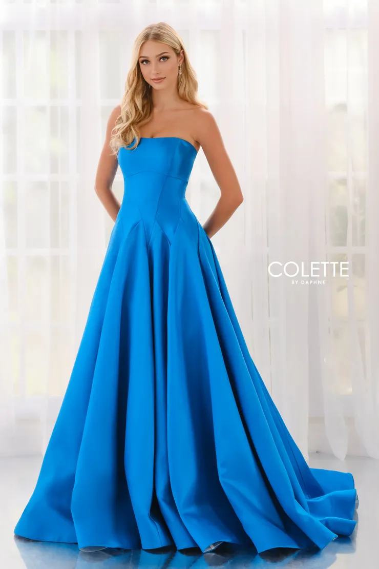 Style CL6189 Colette by Daphne #4 default Turquoise frontface vertical picture