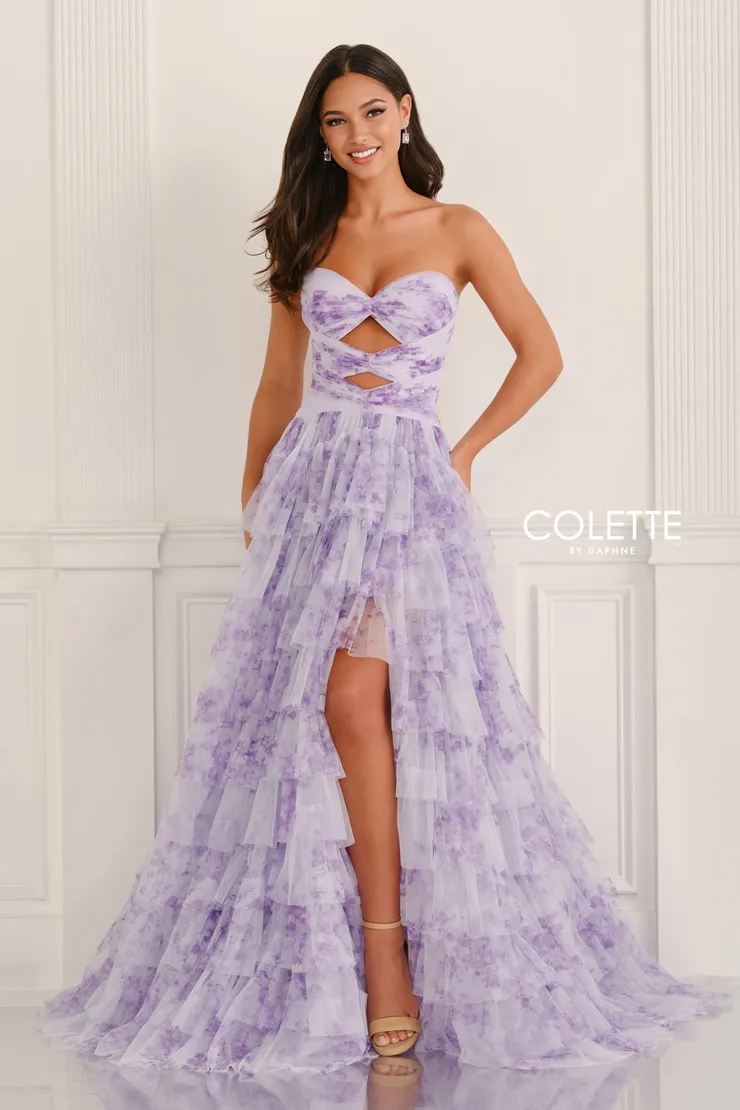 Style CL6217 Colette by Daphne #4 Purple frontface vertical picture