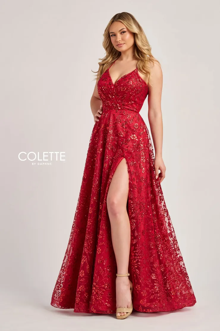 Style CL8230 Colette by Daphne #2 Scarlet frontface vertical picture
