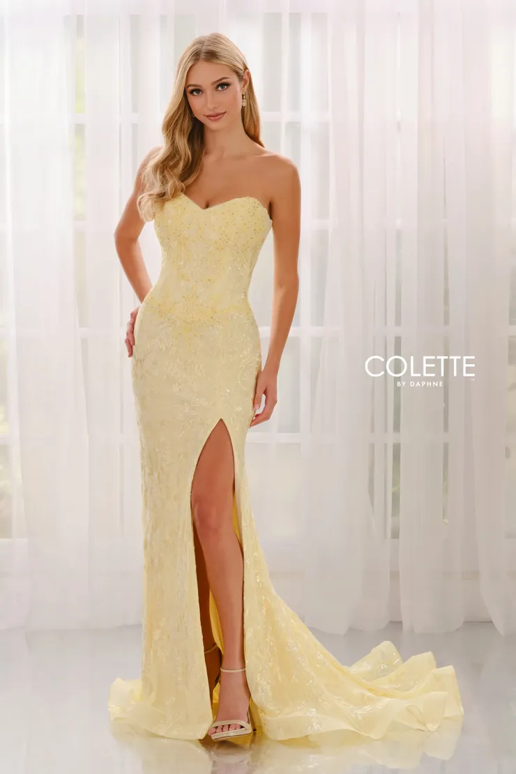 Style CL8440 Colette by Daphne #4 Yellow frontface vertical picture
