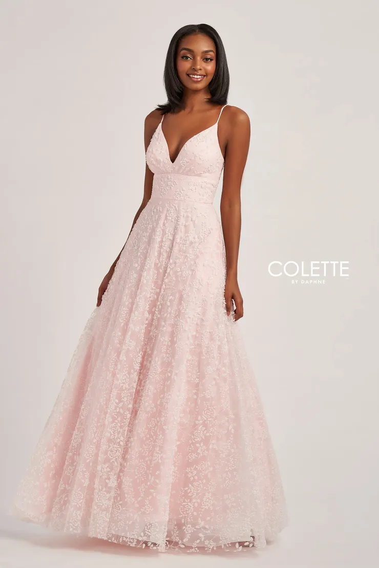 Style CL8650 Colette by Daphne #2 Ice Pink frontface vertical picture