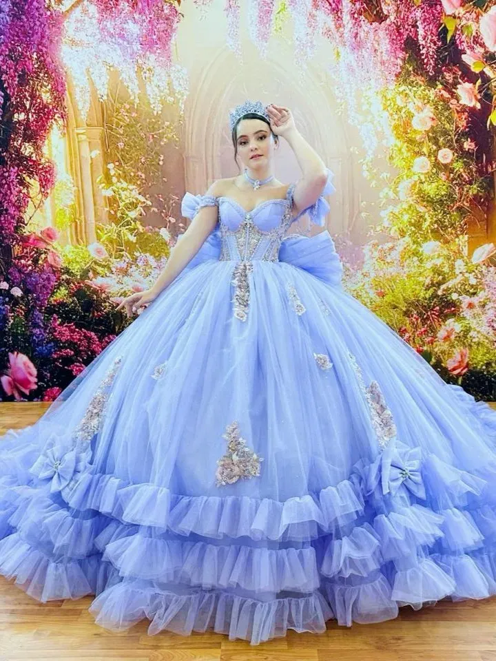 party dress Sparkly Sweetheart Blue Long Prom Dress With Split PSK306 US8 / Custom Color ensuring a perfect fit atf-kg-08.01.25 Color:Purple n Turquoise White Collared Dress Old