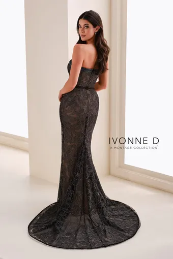 Ivonne D #ID1203 $2 default Black/Nude backface vertical thumbnail