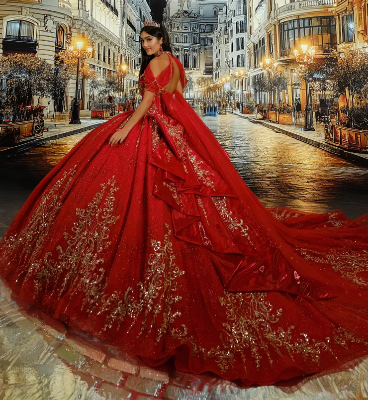 Princesa by Ariana Vara Quince Gowns | Prevue San Diego - PR30222
