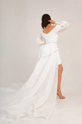 Olivia Bottega Audrey Mini Convertible Light Ivory #21 backface vertical thumbnail