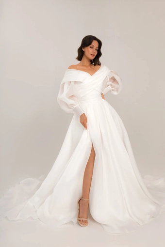 Olivia Bottega Audrey Mini Convertible Light Ivory #9 frontface vertical thumbnail