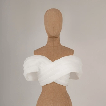 Olivia Bottega Audrey Mini Convertible Light Ivory #29 frontface vertical cropped thumbnail