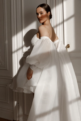 Olivia Bottega Fiorelia Textured Organza #12 backface vertical cropped thumbnail