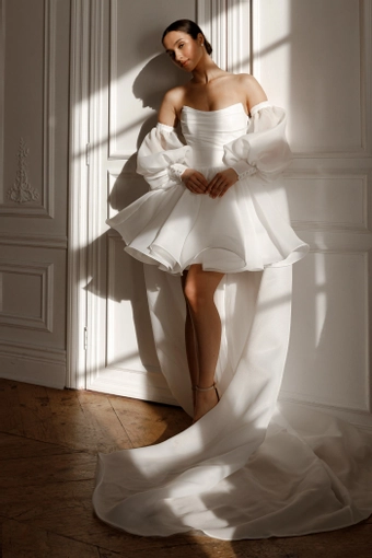 Olivia Bottega Fiorelia Textured Organza #3 frontface vertical thumbnail