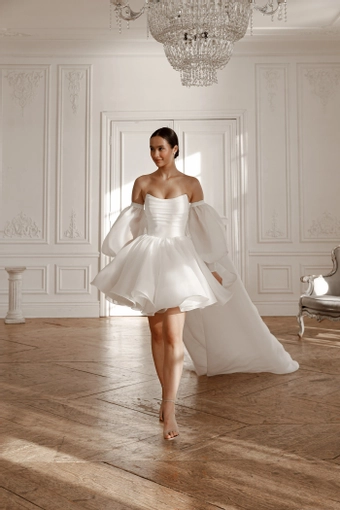 Olivia Bottega Fiorelia Textured Organza #5 frontface vertical thumbnail