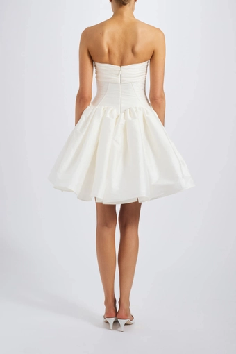 Amsale Little White Dress #LW256 #3 default backface vertical thumbnail