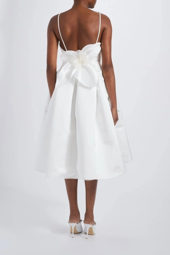 Amsale Little White Dress #LW259 #2 backface vertical thumbnail