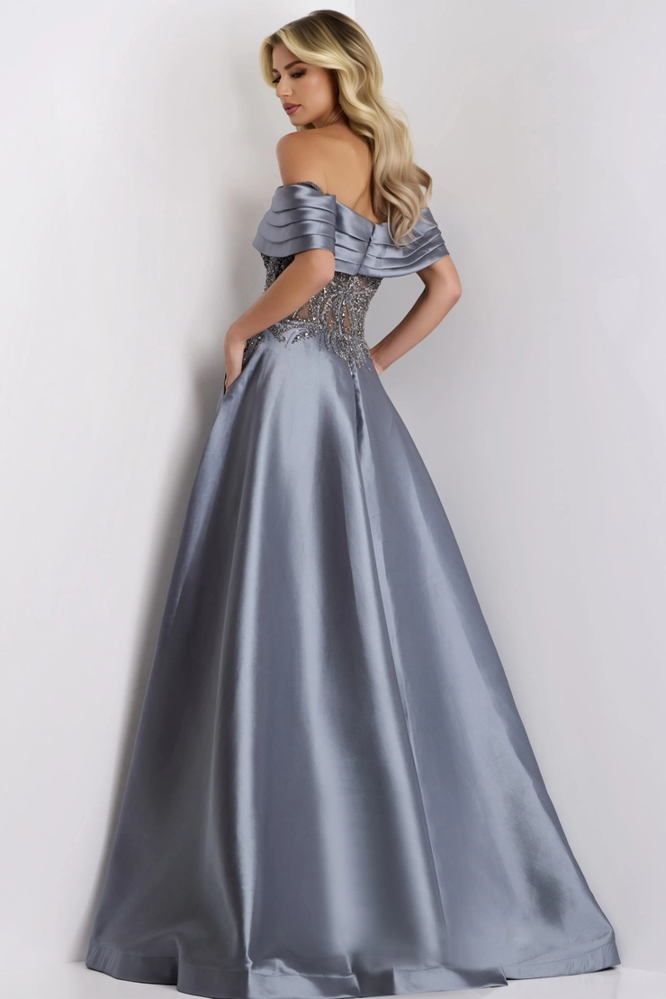 Jovani Style #41198 #1 default Steel backface vertical picture