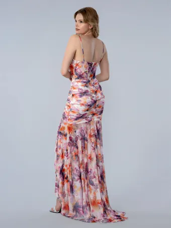 Stella Couture 26149   Elegant Hi-Lo Gown with Ruched Bodice & Skirt #1 default backface vertical thumbnail