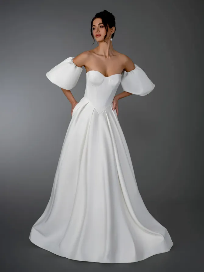 Lace Bridal Babe Veiled Costume [3pc]