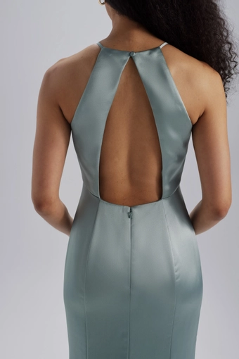 Amsale Bridesmaids #GB135S #4 backface vertical cropped thumbnail